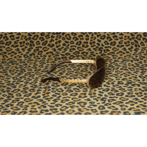 Prada Italy Swarovski Crystal Sunglasses